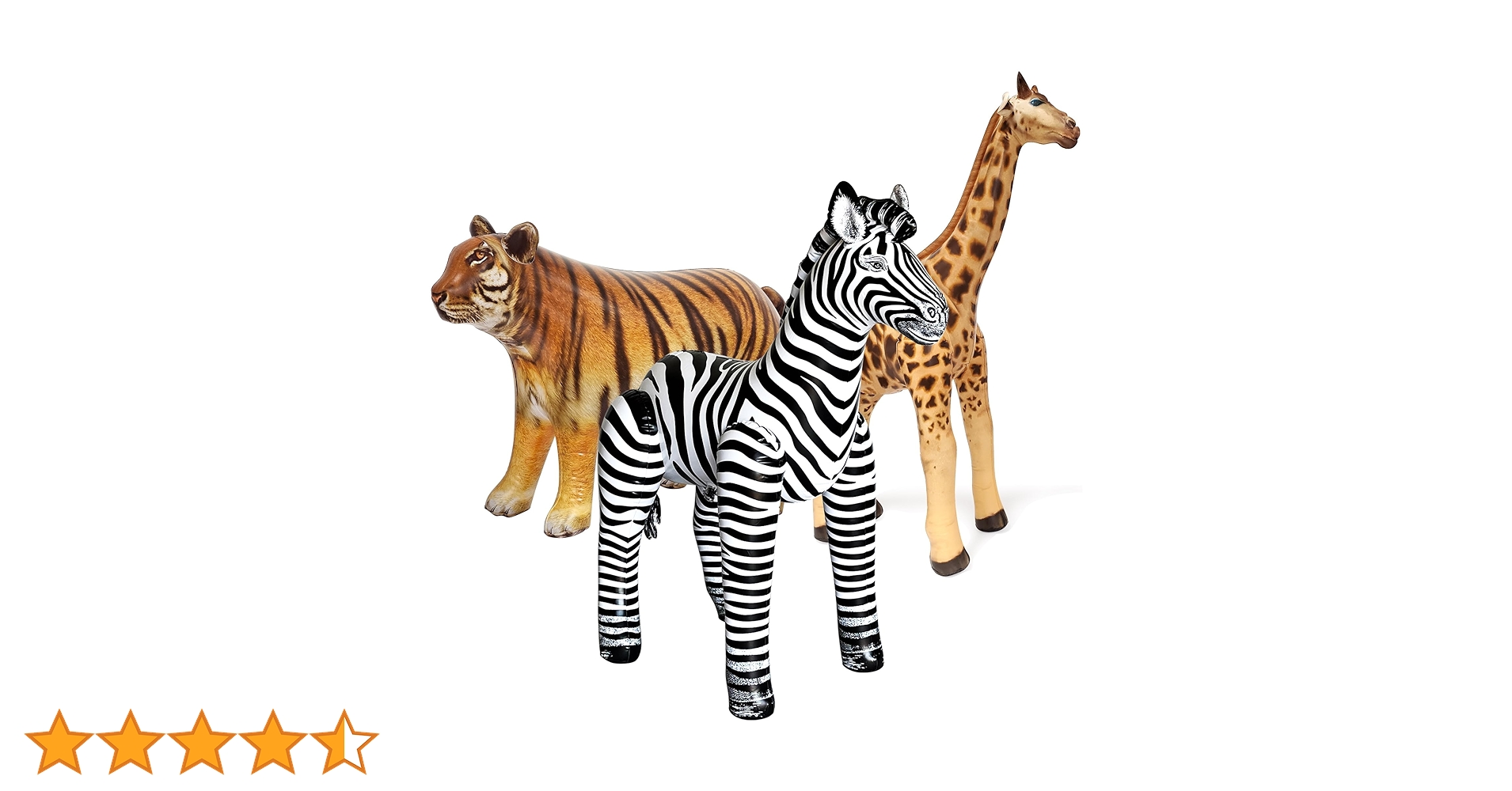 Jet Creations Wild Safari Animal Figures, Collection of